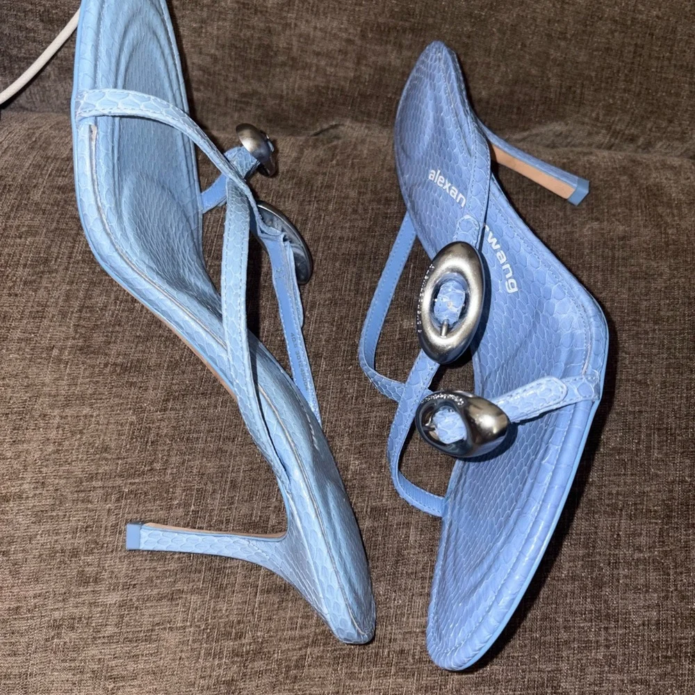 T by Alexander Wang Dome 85 Water Snake Slide Sandals